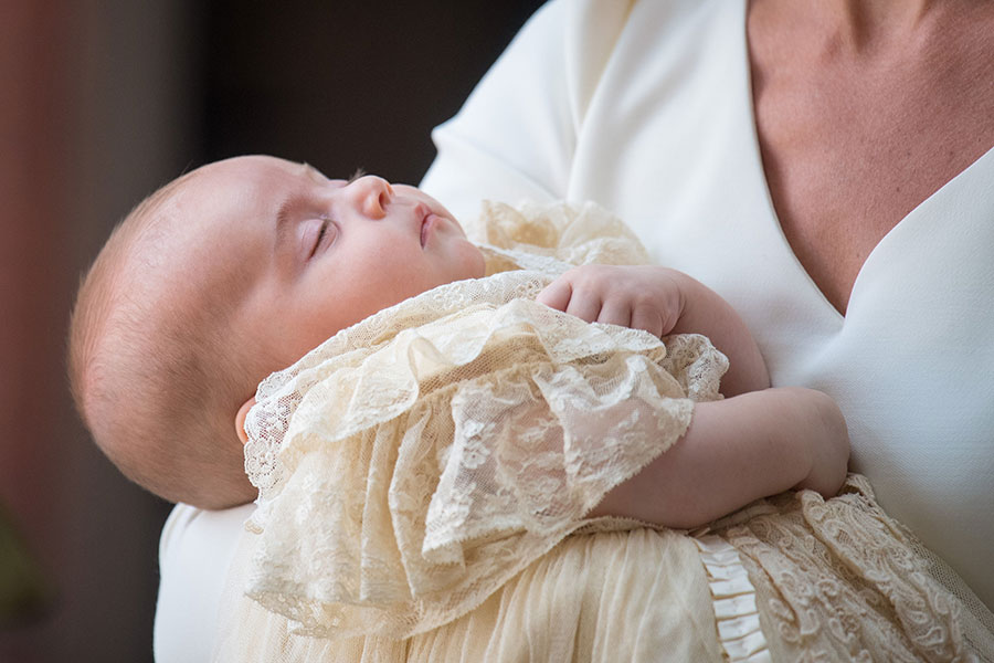 prince louis christening a