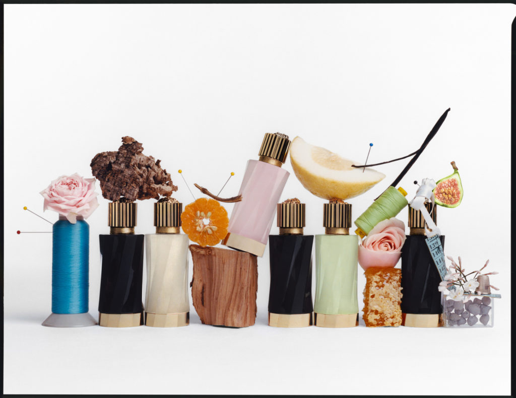 Atelier Fragrances Group Shot and Ingredients