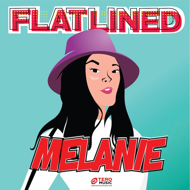 Single Cover Flatlined Melanie