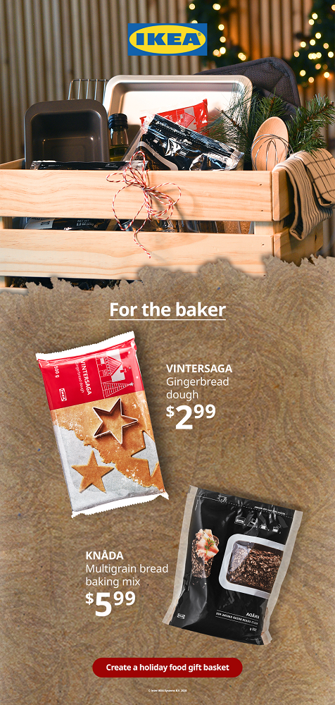 Holiday gift basket for bakers 3