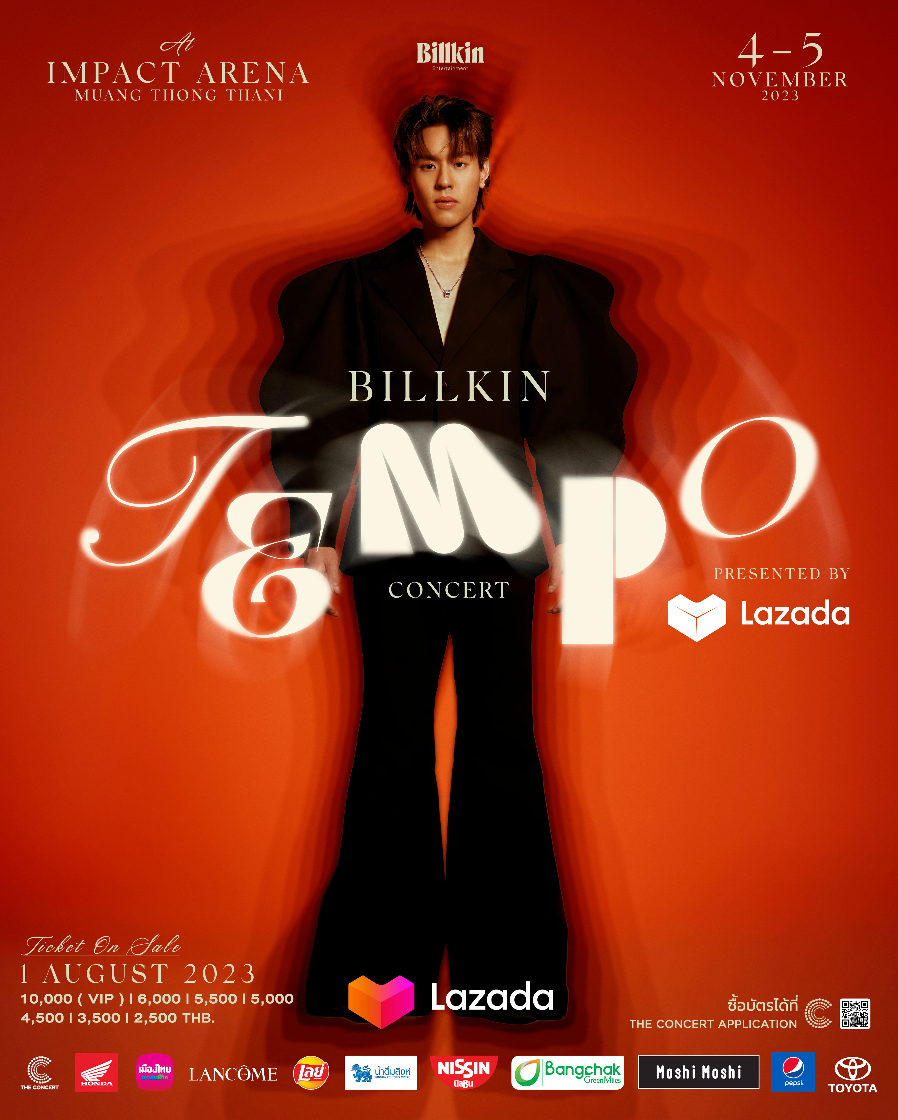 Billkin Tempo Concert Presented by Lazada 00